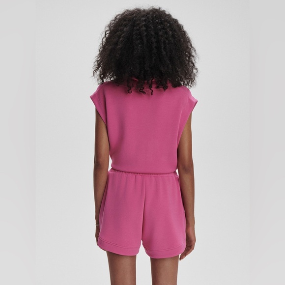 Varley Ollie High-Rise Short 3.5'' in pink - Picture 3 of 12